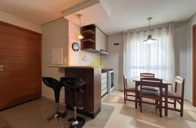 Apartamento mobiliado disponivel para locação próximo a upa em toledo - paraná