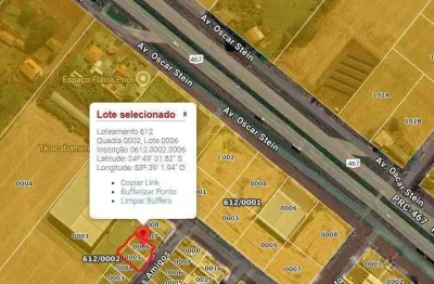 Terreno à venda em Sede Alvorada, Cascavel 