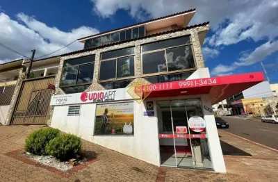Sobrado para aluguel, 2 quartos, 1 suíte, 2 vagas, centro - cascavel/pr