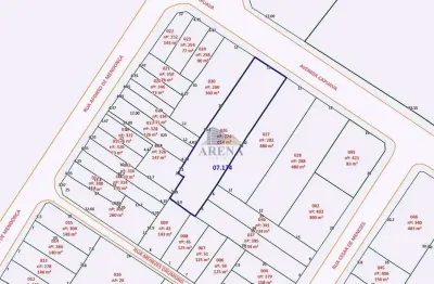 Terreno comercial para venda em santo andré - sp no bairro vila homero thon