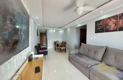 Apartamento com 2 dormitórios à venda, 86 m² por r$ 410.000,00 - vila assunção - praia grande/sp