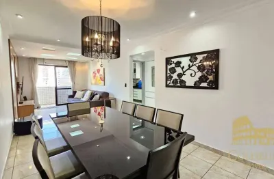 Apartamento com 3 quartos à venda, 108 m² por r$ 640.000 - vila guilhermina - praia grande/sp