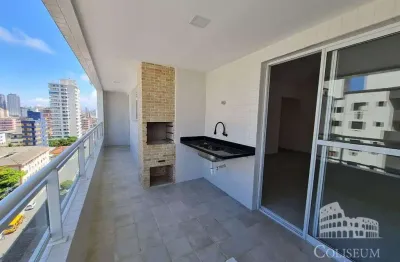 Apartamento com 3 dormitórios à venda, 139 m² por r$ 1.464.666,20 - canto do forte - praia grande/sp