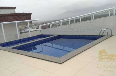 Apartamento com 2 dormitórios à venda, 65 m² por r$ 355.000,00 - vilamar - praia grande/sp
