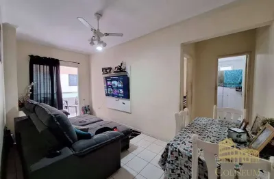 Apartamento com 1 dormitório à venda, 55 m² por r$ 250.000,00 - vila assunção - praia grande/sp