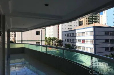 Apartamento com 3 dormitórios para alugar, 170 m² por r$ 5.529,00/mês - tupi - praia grande/sp
