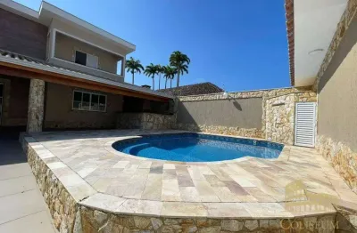 Casa com 5 dormitórios à venda, 261 m² por r$ 1.580.000,00 - balneário flórida - praia grande/sp