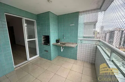 Apartamento com 2 dormitórios à venda, 71 m² por R$ 595.000 - Canto do Forte - Praia Grande/SP