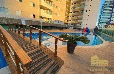 Apartamento com 2 dormitórios à venda, 72 m² por R$ 695.000,00 - Canto do Forte - Praia Grande/SP