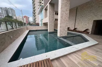 Cobertura com 4 dormitórios à venda, 370 m² por R$ 5.950.000,00 - Canto do Forte - Praia Grande/SP