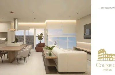 Cobertura com 3 dormitórios à venda, 124 m² por R$ 1.950.000,00 - Vila Guilhermina - Praia Grande/SP