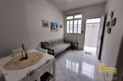 Kitnet com 1 dormitório à venda, 33 m² por R$ 265.000 - Canto do Forte - Praia Grande/SP