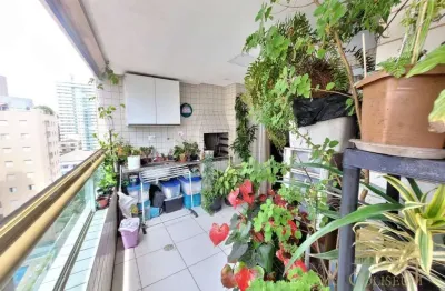Apartamento com 3 dormitórios à venda, 105 m² por r$ 720.000,00 - tupi - praia grande/sp
