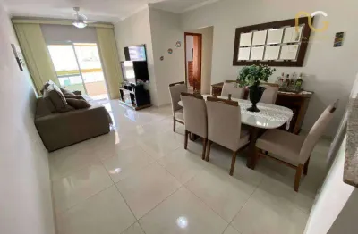 Apartamento com 2 dormitórios à venda, 70 m² por r$ 445.000,00 - tupi - praia grande/sp