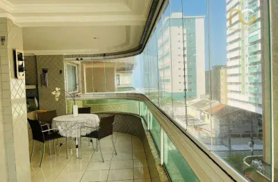 Apartamento com 2 dormitórios à venda, 123 m² por r$ 570.000,00 - tupi - praia grande/sp