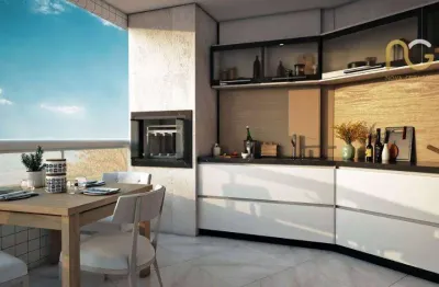 Apartamento à venda, 43 m² por r$ 348.975,00 - mirim - praia grande/sp