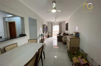 Apartamento com 2 dormitórios à venda, 84 m² por r$ 415.000,00 - tupi - praia grande/sp