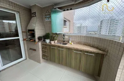 Apartamento à venda, 87 m² por r$ 590.000,00 - aviação - praia grande/sp