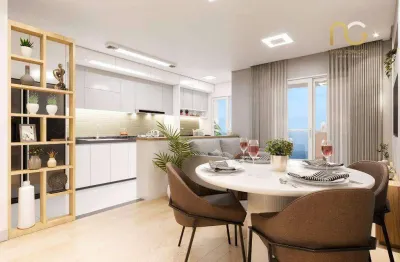 Cobertura com 3 dormitórios à venda, 155 m² por r$ 2.100.000,00 - vila guilhermina - praia grande/sp