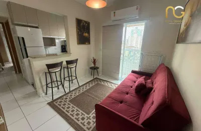 Flat com 1 dormitório à venda, 40 m² por r$ 310.000,00 - boqueirão - praia grande/sp