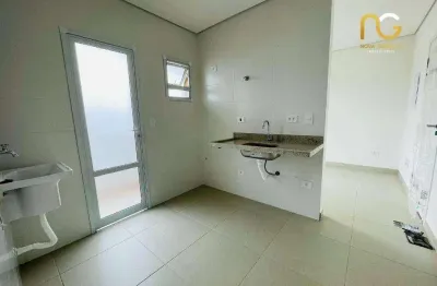 Flat com 1 dormitório à venda, 37 m² por r$ 277.000,00 - boqueirão - praia grande/sp