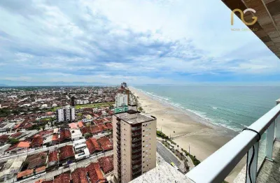 Cobertura com 3 dormitórios à venda, 181 m² por r$ 1.600.000,00 - vilamar - praia grande/sp