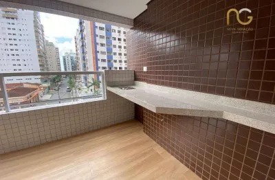 Apartamento à venda, 85 m² por r$ 555.000,00 - tupi - praia grande/sp