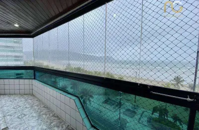 Apartamento com 3 dormitórios à venda, 187 m² por r$ 1.550.000,00 - canto do forte - praia grande/sp