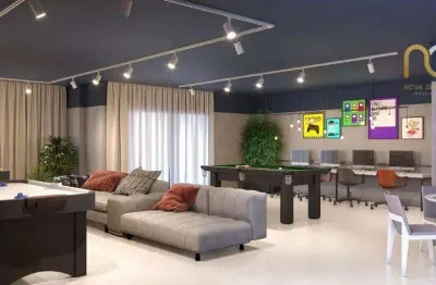 Apartamento com 2 dormitórios à venda, 67 m² por r$ 528.800,00 - mirim - praia grande/sp