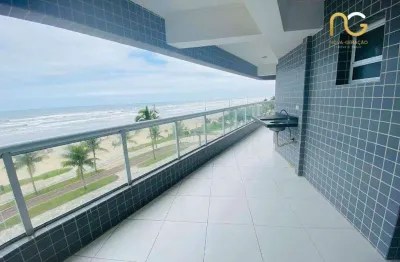 Apartamento com 3 dormitórios à venda, 129 m² por r$ 1.070.000,00 - vilamar - praia grande/sp