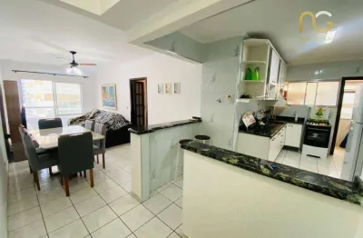 Apartamento com 2 dormitórios à venda, 77 m² por r$ 389.000,00 - vila assunção - praia grande/sp