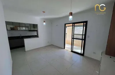Apartamento garden à venda, 77 m² por r$ 675.000,00 - canto do forte - praia grande/sp