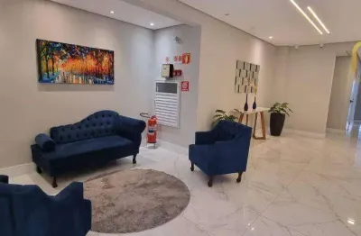 Apartamento com 1 dormitório à venda, 54 m² por r$ 385.000,00 - vila guilhermina - praia grande/sp