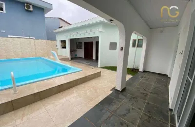 Casa com 5 dormitórios à venda, 372 m² por r$ 890.000,00 - solemar - praia grande/sp