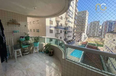 Apartamento com 2 dormitórios à venda, 120 m² por r$ 639.000,00 - tupi - praia grande/sp