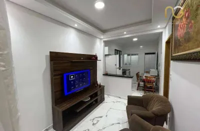 Casa com 2 dormitórios à venda por r$ 310.000,00 - vila assunção - praia grande/sp