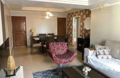 Apartamento com 3 dormitórios à venda, 126 m² por r$ 720.000,00 - tupi - praia grande/sp