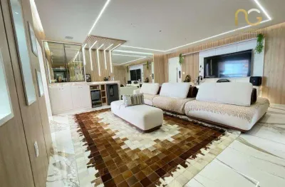 Apartamento à venda, 144 m² por r$ 2.560.000,00 - canto do forte - praia grande/sp