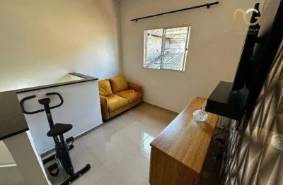 Casa sobreposta em condominio novo - 02 dormitorios 01 banheiro 01 vaga de garagem - bairro tupi/praia grande-sp