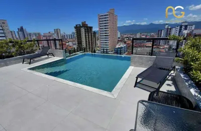 Apartamento com 2 dormitórios à venda, 58 m² por r$ 449.000,00 - tupi - praia grande/sp