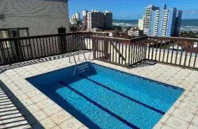 Apartamento com 2 dormitórios à venda, 72 m² por r$ 420.000,00 - maracanã - praia grande/sp