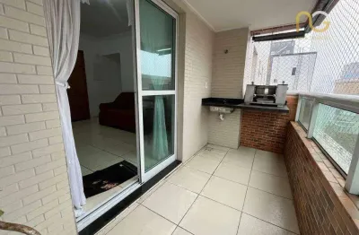 Apartamento com 2 dormitórios à venda, 65 m² por R$ 460.000,00 - Vila Guilhermina - Praia Grande/SP