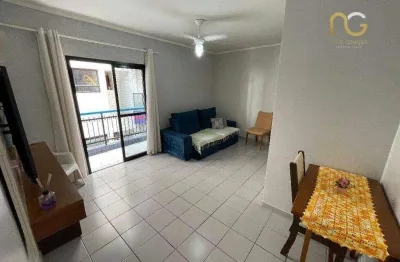 Apartamento com 1 dormitório à venda, 58 m² por r$ 268.000,00 - tupi - praia grande/sp