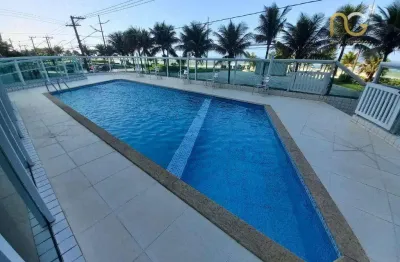 Apartamento frente mar 02 dormitorios 01 suite - bairro maracanã/praia grande-sp