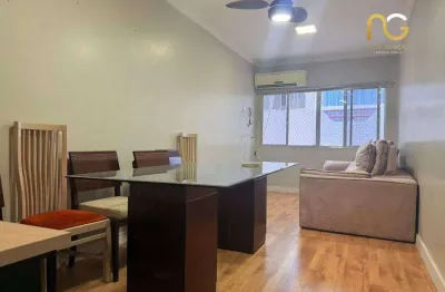 Apartamento canto do forte com 2 dormitórios à venda, 71 m² por r$ 390.000
