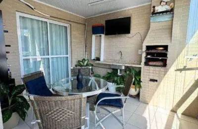 Apartamento com 2 dormitórios à venda, 142 m² por r$ 950.000,00 - vila guilhermina - praia grande/sp