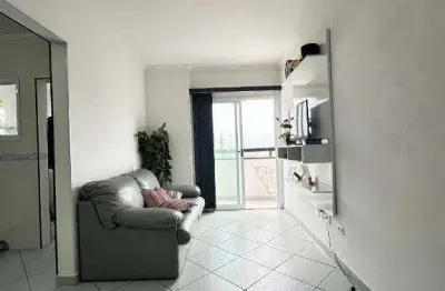 Apartamento com 1 dormitório à venda, 51 m² por r$ 280.000,00 - vila assunção - praia grande/sp