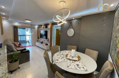 Apartamento à venda, 101 m² por r$ 890.000,00 - aviação - praia grande/sp