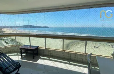 Apartamento com 3 dormitórios à venda, 176 m² por r$ 1.499.000,00 - aviação - praia grande/sp