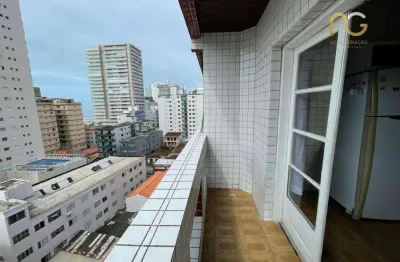 Apartamento com 2 dormitórios à venda, 81 m² por r$ 350.000,00 - aviação - praia grande/sp
